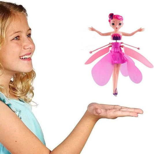 Flying Fairy Doll - Hand-Controlled Princess Toy (Ages 6+)